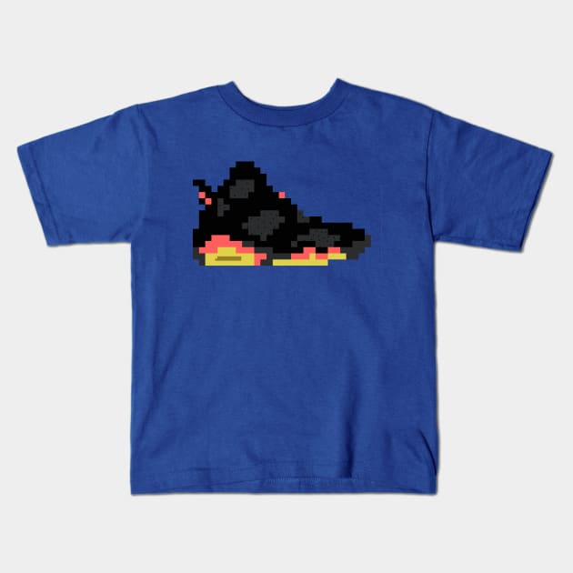 8-bit Jordan 6s - Alternate Kids T-Shirt by soujohn